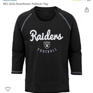 NWT Girls Youth Raiders Football